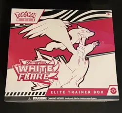 Pokemon TCG - WHITE FLARE Elite Trainer Box - Factory Sealed New ETB - Image 1