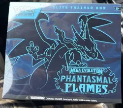 Pokemon Mega Evolution Phantasmal Flames Elite Trainer Box ETB Sealed - Image 1