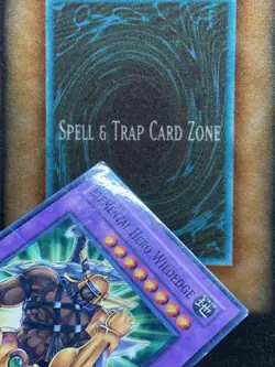 Yugioh Elemental Hero Wildedge MF02-EN002 Parallel Rare Promo Limited Edition MP - Image 3