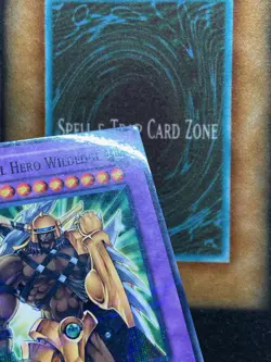 Yugioh Elemental Hero Wildedge MF02-EN002 Parallel Rare Promo Limited Edition MP - Image 4