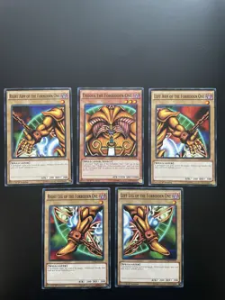 Yugioh Exodia The Forbidden One Set LDK2-ENY04-08 1st Edition Common LP/MP - Image 1