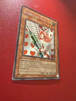 Yu-Gi-Oh! - Injection Fairy Lily - LOD-100 - Unlimited- Secret Rare - VINTAGE - Image 3