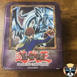 Yu-Gi-Oh - 2003 Seto Kaiba Blue-Eyes White Dragon Collectors Tin (Empty) - Image 1