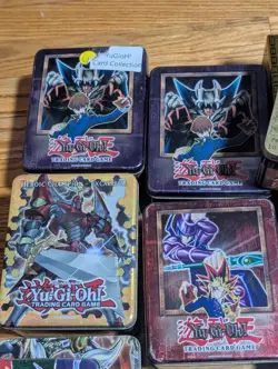 Yu-Gi-Oh! Vintage and Modern playmats, empty packs, empty tins. Yugi, Kaiba etc - Image 3