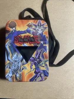 Yu-Gi-Oh Collector Tin Box Only Lanyard Blue Eyes White Dragon *Read - Image 2