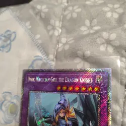 Yugioh Dark Magician Girl the Dragon Knight Platinum Secret Rare RA03 - Image 4