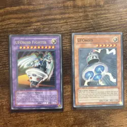 🔥 YUGIOH UFOroid Fighter CRV-EN034 + UFOroid CRV-EN010 1st Edition NM Lot - Image 1
