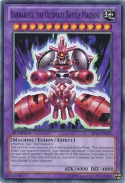 Barbaroid, the Ultimate Battle Machine - SP13-EN045 - Common - Unlimited Edition - Image 1