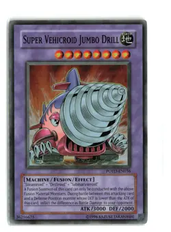SUPER VEHICROID JUMBO DRILL POTD-EN036 UNLIMITED Yugioh TCG LP-MP - Image 1