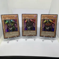 Yugioh Dark Ruler Ha Des RP02-EN052/DE052 Ultra Rare Playset Near Mint - Image 1