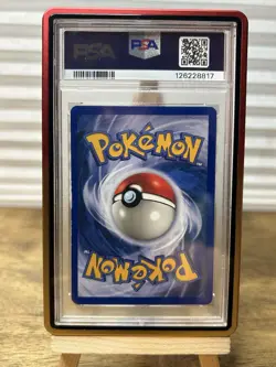 PSA 6 Dragonite Holo 4/62 Fossil 1999 Pokemon TCG Card with Case Guard - Image 2