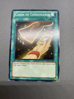 Yu-Gi-Oh! Cards Of Consonance Common 1st Edition SDBE-EN025 LP - Image 1