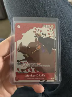 Monkey.D.Luffy (Gift Collection 2023) P-001 One Piece Promotion Cards Foil - Image 1