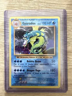 Pokemon Gyarados TCG Holo Rare Card 34/108 Evolutions XY - Image 1