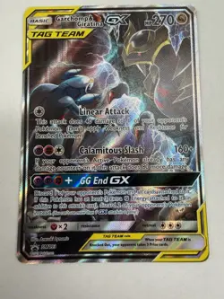 Garchomp & Giratina GX SM193 Holo Promo Card Sun and Moon Pokemon Must See !! - Image 1