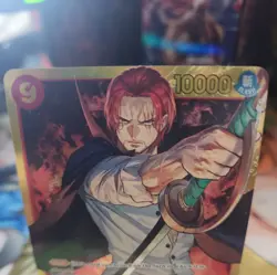 SHANKS SEC English One Piece - Romance Dawn SECRET RARE CARD TCG HOT🔥Op01-120 - Image 2