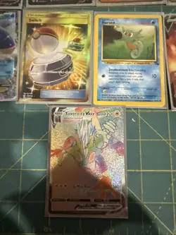 Pokemon Holo Cards+Art Rares, Charizard, + Fossil Edition Card +75% Full Binder - Image 4