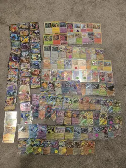 Pokemon Cards Lot Ultra Rare Promo Ex/V/GX/Promos/radiant & More NM/M 142 Cards - Image 1