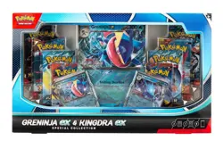 Pokemon Trading Card Game Greninja ex and Kingdra ex Special Collection Box - Image 3