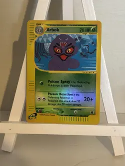 Arbok 35/165 Expedition Base Set Reverse Holo Rare Pokemon Card - Image 1