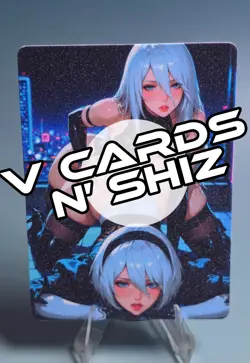 2B & 2A Nier Automata Custom Sexy Waifu Anime Trading Card - Image 3