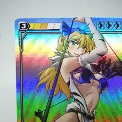 111 Elina Capture and Attack Queen's Blade The Duel Trading Card JAPAN tcg game - Image 2