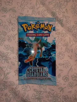 Pokemon EX Crystal Guardians Trading Card Game Booster Pack - Image 1