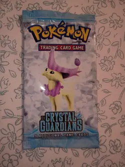Pokemon EX Crystal Guardians Trading Card Game Booster Pack - Image 1