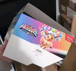 Prismatic Evolutions Booster Bundle Box (EMPTY NO CARDS,SLIGHTLY DAMAGED SEE PIC - Image 2