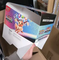 Prismatic Evolutions Booster Bundle Box (EMPTY NO CARDS,SLIGHTLY DAMAGED SEE PIC - Image 3