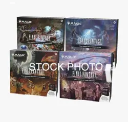 MAGIC THE GATHERING: FINAL FANTASY SCENE BOXES-SET OF ALL 4-SEALED CASE - Image 2