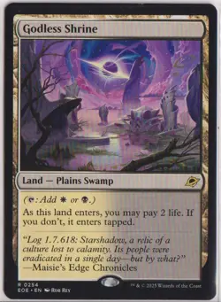 MTG Godless Shrine Edge of Eternities Regular - Image 1