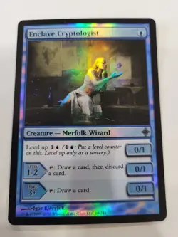 MTG - Enclave Cryptologist - FOIL - Rise of the Eldrazi NM - Image 1