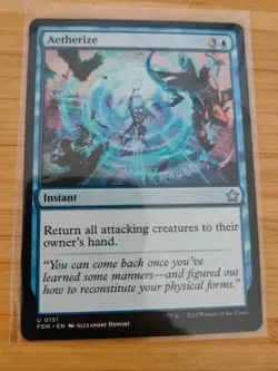 MTG Aetherize 0151 Foundations M/NM Free UK P&P - Image 1