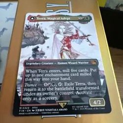 MTG Terra, Magical Adept (Borderless) (Non-Foil) - Final Fantasy (FIN) 0323 FFVI - Image 1