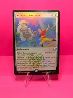 MTG Air Bender Ascension 0006 - TLA Avatar The Last Airbender Foil NM - Image 1