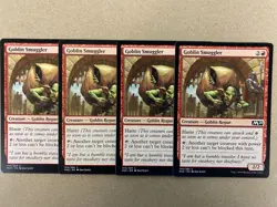 MTG 4x Goblin Smuggler Core Set 2020 M20 Pauper Modern Magic the Gathering x4 NM - Image 1