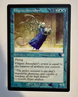 Filigree Attendant (Retro) [The Brothers' War Commander] Magic MTG - Image 1