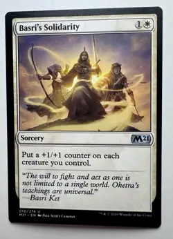 MTG Basri's Solidarity - Core Set 2021 (M21) NM #10 - Image 1