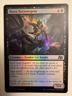 NM Foil Risen Necroregent, MTG, Aetherdrift, Magic the Gathering, 102 - Image 1