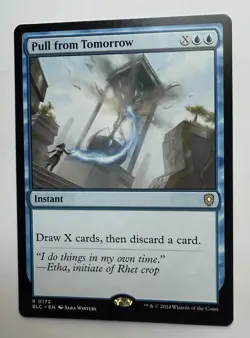 1x MTG - Pull from Tomorrow (0172) - Bloomburrow Commander - BLC - NM - Image 1