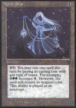 Moderate Play, English MTG Regular North Star Legends Magic the Gathering - Image 1