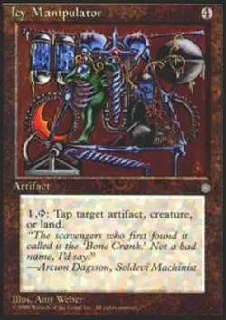 1 x Icy Manipulator - Ice Age - Heavy Play - MTG - Image 1