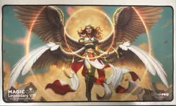 Magic Con 2024 Chicago Legendary VIP Feather Radiant Arbiter Playmat - Image 1