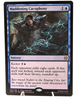 MTG Magic the Gathering - Maddening Cacophony - Zendikar Rising - NM - Image 1