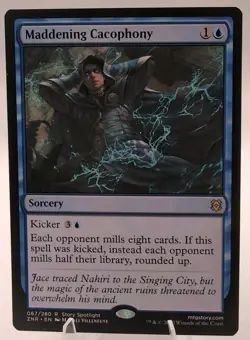 MTG Magic the Gathering - Maddening Cacophony - Zendikar Rising - NM - Image 2