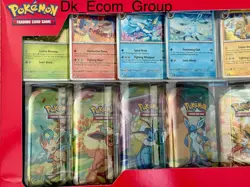 Pokemon TCG Prismatic Evolutions Costco 8 Mini-Tin Bundle w/ Promo Cards SEALED - Image 3