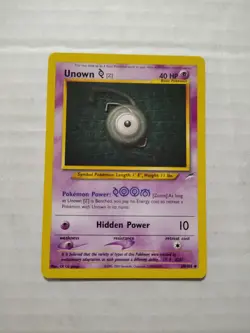 Pokemon TCG Unown [Z] 60/105 Neo Destiny Regular - WOTC - Image 1