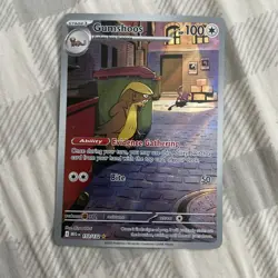 Pokemon TCG Gumshoos Illustration Rare #153/132 Mega Evolution - Image 1
