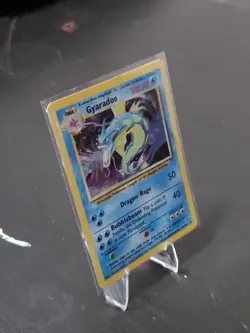 Pokemon - Gyarados - Number 6/102 - Base Set Holographic - Moderately Played - Image 4